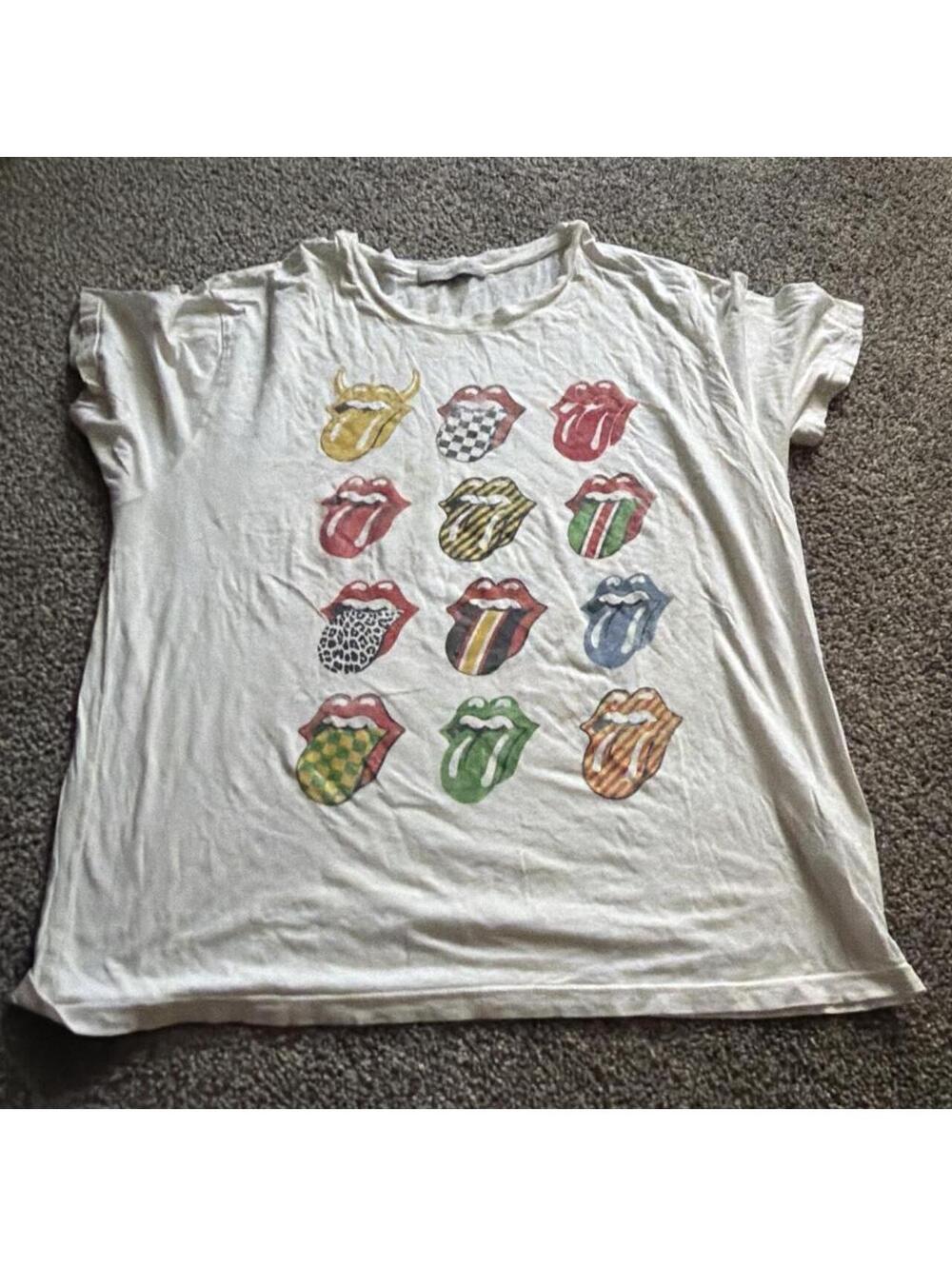 Daydreamer LA Women's White and Multi Tshirt